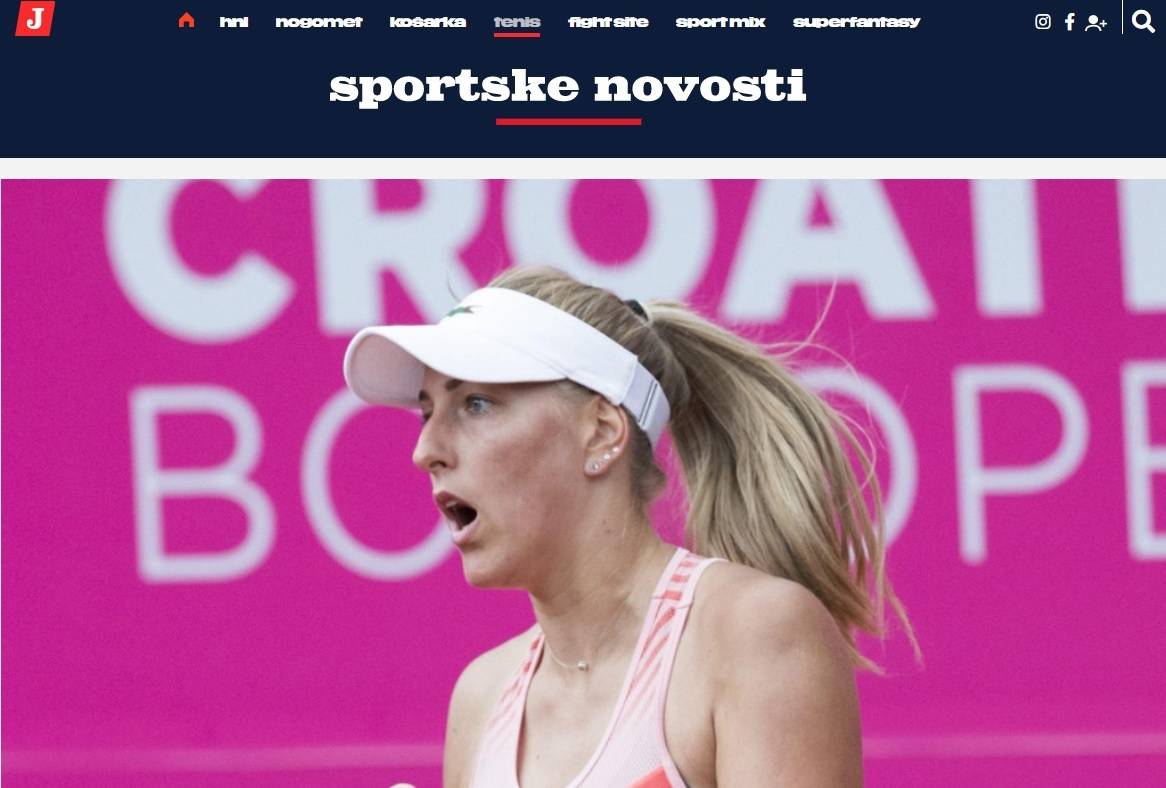 Jutarnji list - media sponsor of WTA CBO 2021 tournament