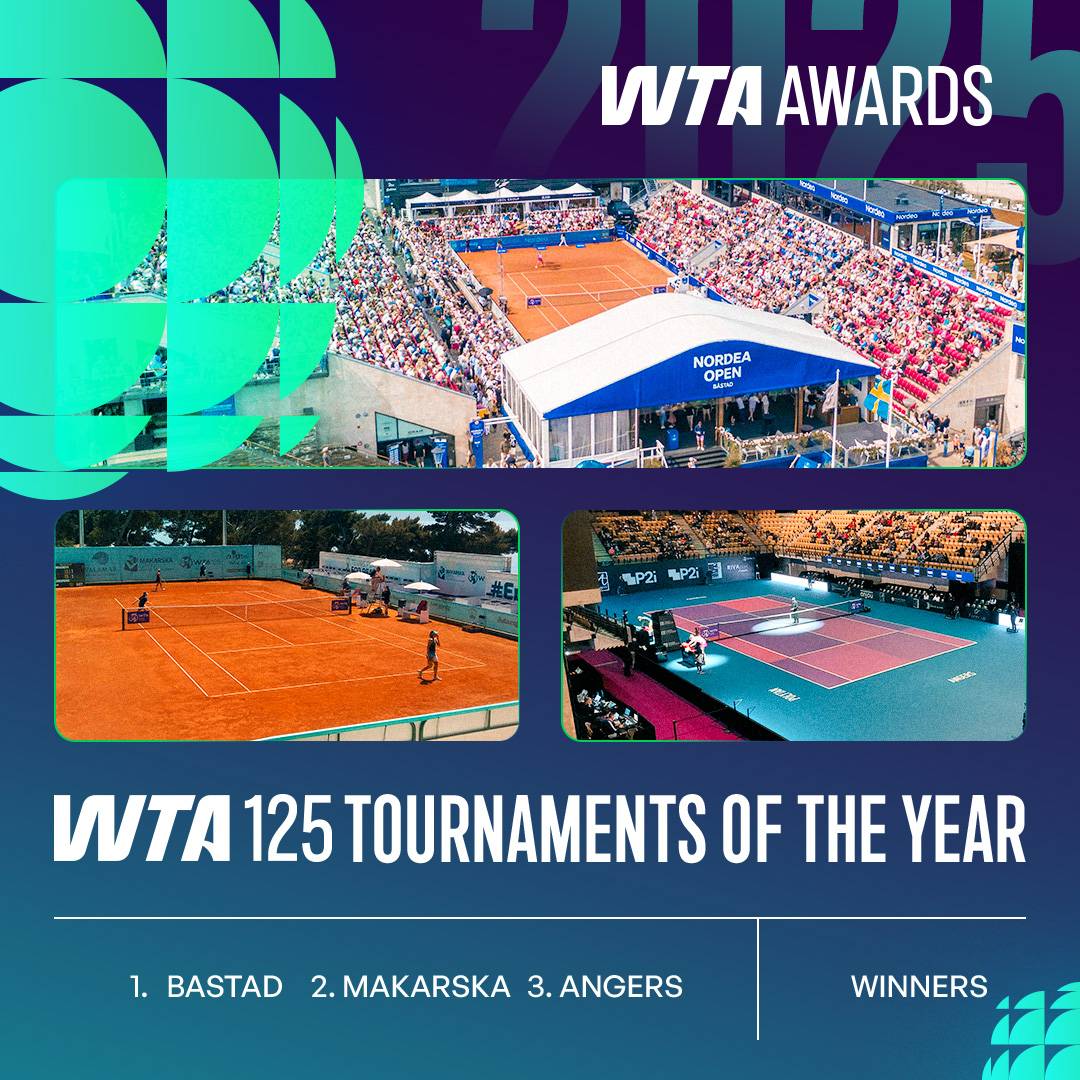 Prestigious global recognition for WTA Makarska Open: second best tournament in the world
