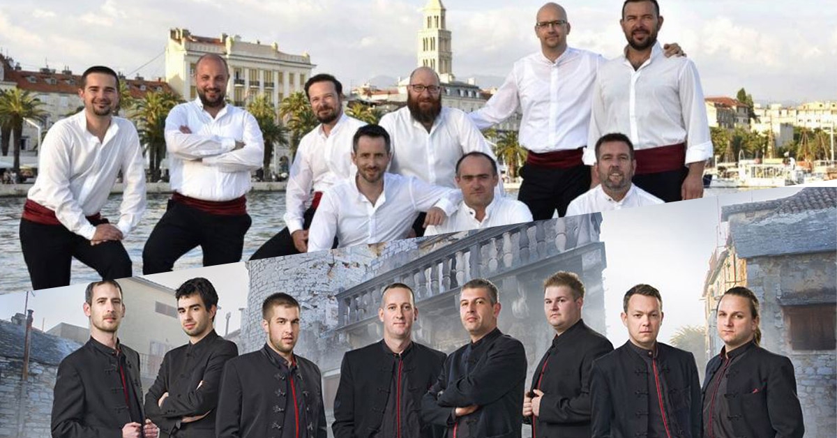 Traditional Dalmatian  chanson evening with klapas, 7 June, 9 PM
